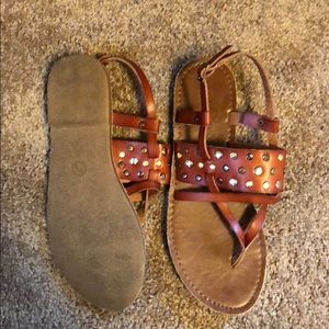 7.5 Leather sandals